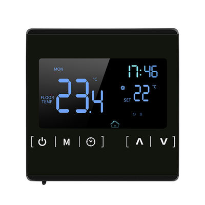 qualità  Warm Time Display LCD Touch Screen Floor Heating Room Thermostat AC85-240V Water Heating Temperature Controller fabbrica