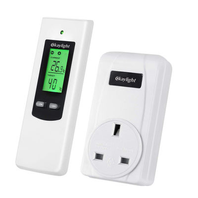 qualità  Wireless Temperature Monitor Temperature Control Auto Digital Plug Room Thermostat LCD Display for Heating and Cooling fabbrica